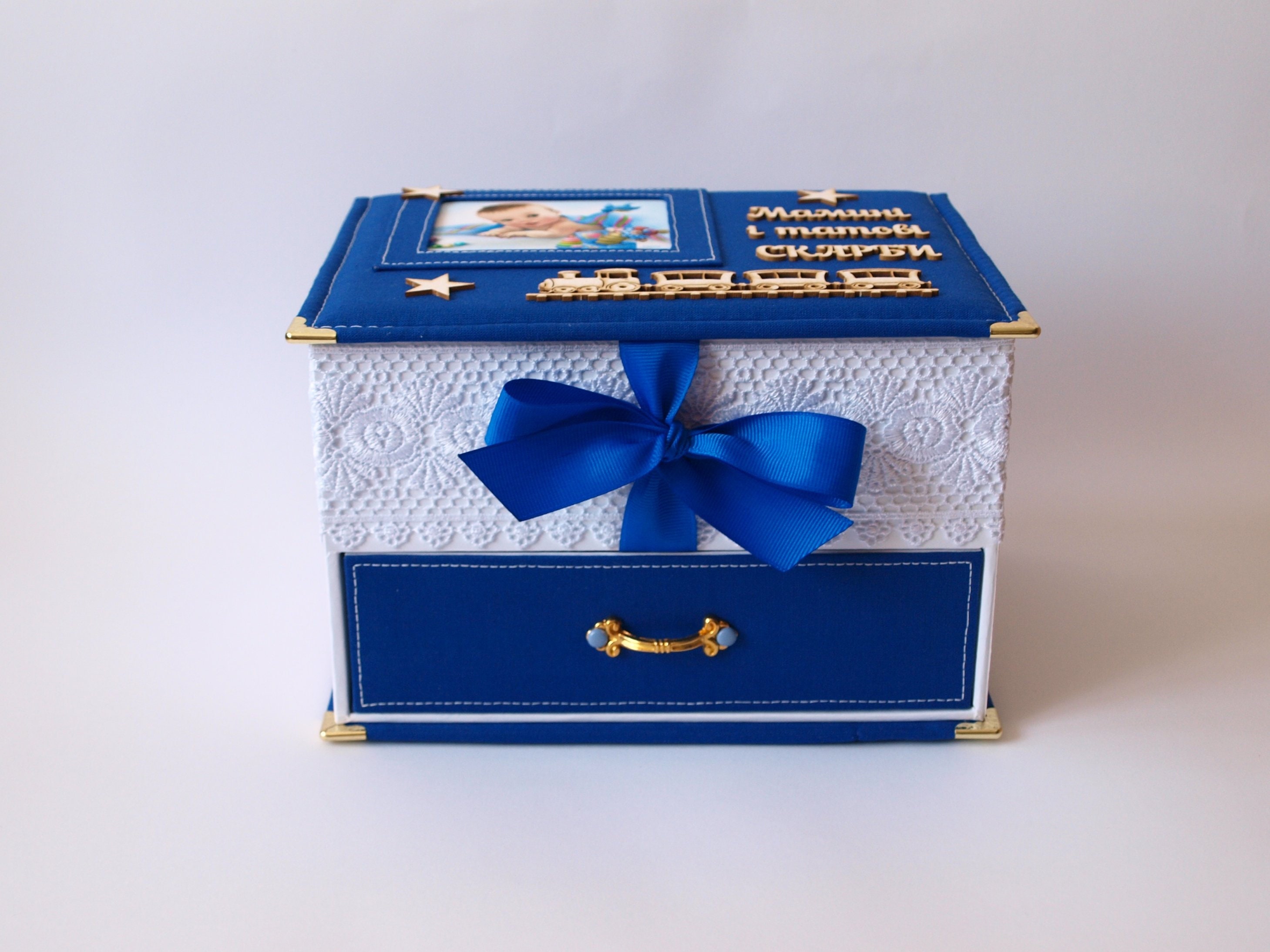 baby boy keepsake box