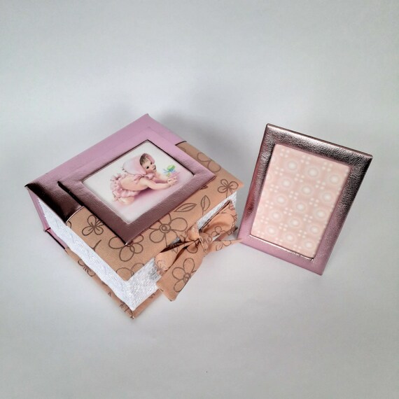 Baby keepsake box girl Memory box Time capsule First time mom gift Baby