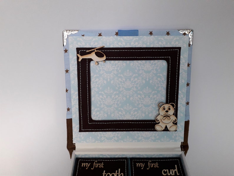 Baby Keepsake Box Boy Memory Box Time Capsule First Time Mom Etsy