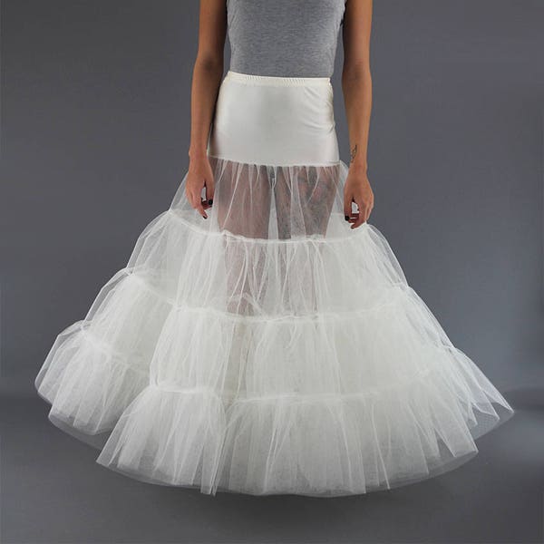 Floor Length Petticoat 6 Layers - Choose from 28 Colours, Length + Waist Options