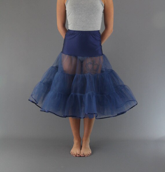 4 Layered Net Petticoat Edged in Satin Trim 28 Colours 