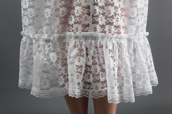 chinese dress ladies Dress Extender with Lace Trim in Beige, Black or White