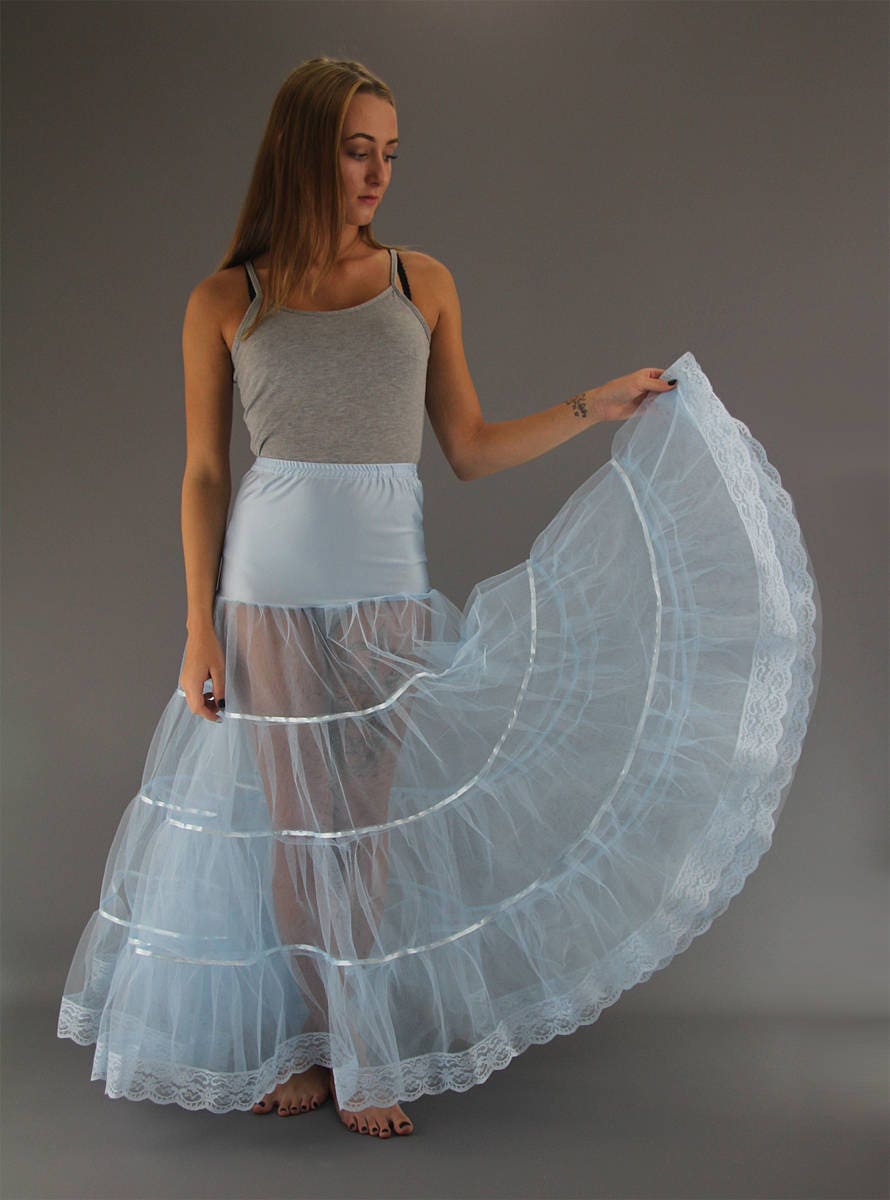 Blue Petticoat Dress - Etsy