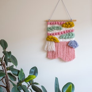 Woven wall hanging | Woven wall art tapestry | Wall tapestry weaving | Wall textile weaving | Tapestry wall hanging | Fiber art