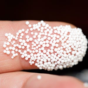 SALE 5000 Mini Styrofoam Balls 2mm 3mm 4mm Polystyrene Filler Foam Ball  Bead Choose Color DIY Slime Floam Arts and Crafts Supplies Small Bag 