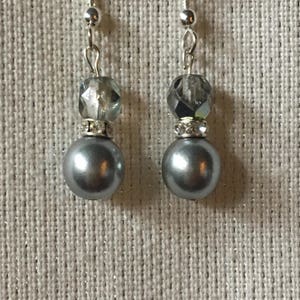 Mother of the Bride Drop Beaded Earrings