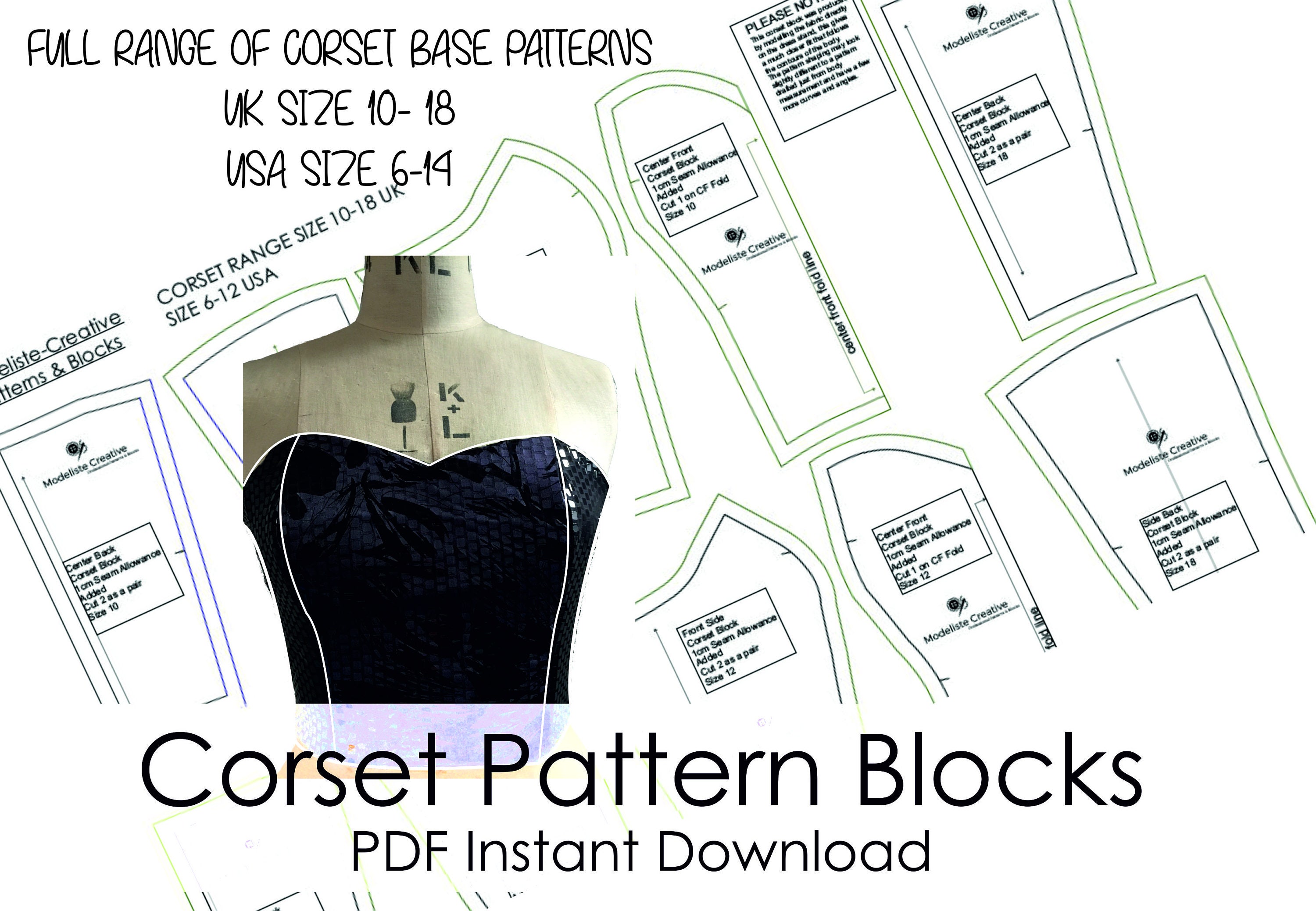The Contour Fitted Dress Block- my favourite block! – Modeliste