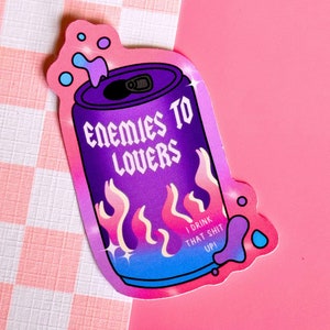 Fiender till älskare Juice-klistermärke | Boklig present | Reader Kindle Smut Dirty Books Good Girl Dark Romance Romantasy Club BookTok Bookstagram