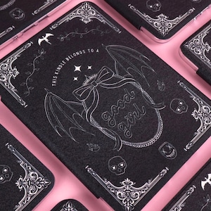 Etui na Kindle&#39;a Good Girl | Booktok | Mroczny romans | Prezent dla czytelników | Pikantne książki | Akcesoria do Kindle&#39;a | Romantasy | Smut | Prezent dla miłośników książek