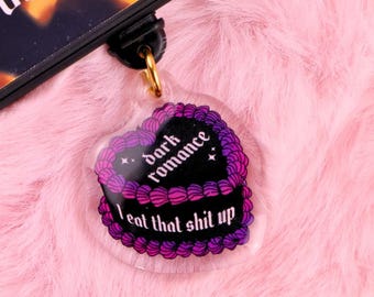 Dark Romance Cake Kindle Charm | Bookish Gift | Dark Romance Reader | Kindle Smut Dirty Books | Book Club | Spicy Books | BookTok |