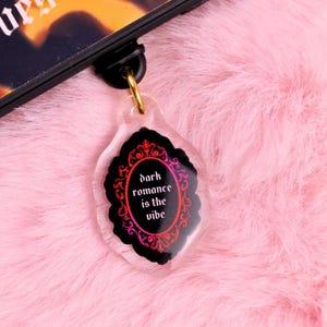 dark romance gift run little mouse charm, booktok, smut reader gift,  bookish gift book bestie, kindle charm, spicy books, dark romance, fae smut, faerie smut, shadow daddy, good girl, such a fucking good girl