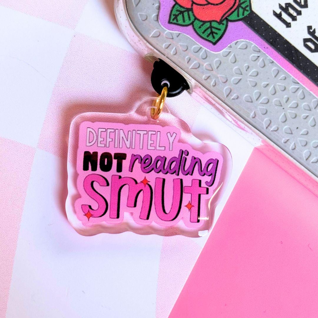 Romance Reader Kindle Charms | Bookish Gift | Dark Romance Reader | Kindle Smut Dirty Books | Spicy Books | BookTok | Zade Meadows Adeline