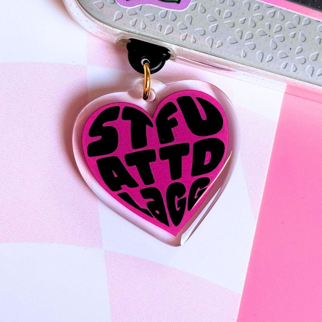Romance Reader Kindle Charms | Bookish Gift | Dark Romance Reader | Kindle Smut Dirty Books | Spicy Books | BookTok | Zade Meadows Adeline
