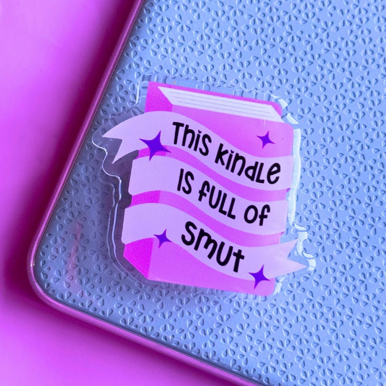 Bookish Kindle Grip Dark Romance Gift for Readers Booktok Smutty Books