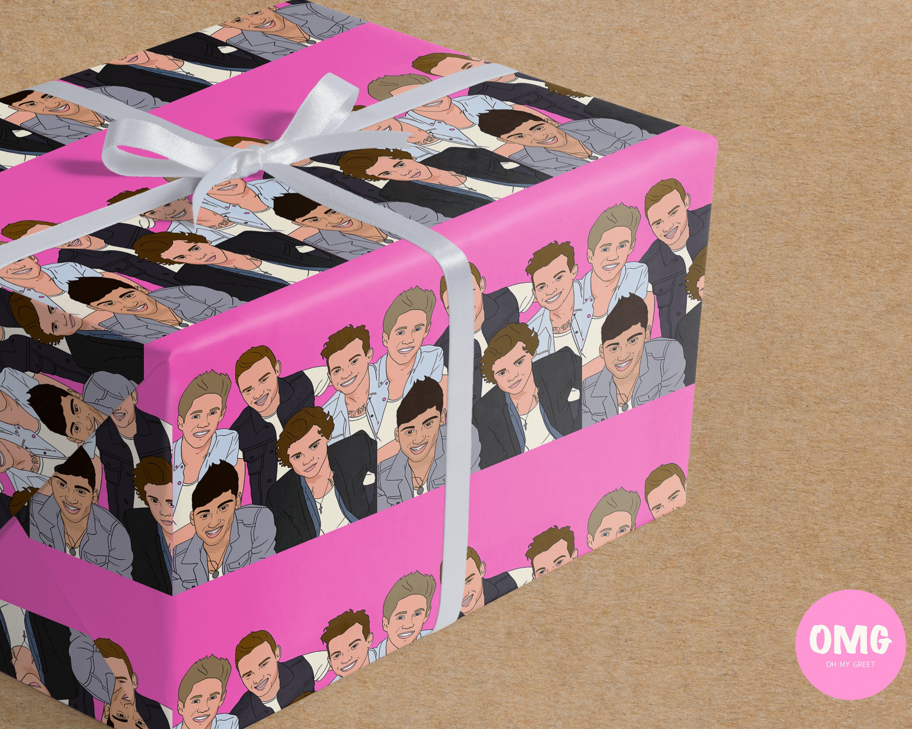 One Direction Wrapping Paper Gift Paper Harry Styles Etsy UK