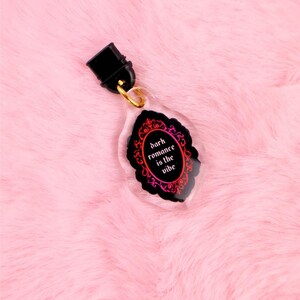 dark romance gift run little mouse charm, booktok, smut reader gift,  bookish gift book bestie, kindle charm, spicy books, dark romance, fae smut, faerie smut, shadow daddy, good girl, such a fucking good girl