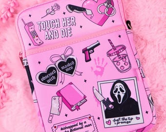 Spooky Boyfriend E-reader / Book Sleeve for Dark Romance Readers