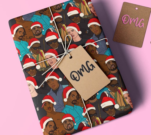 Xmas Rapping Paper Snoop Dogg Dr Dre Ice Cube Eazy E Etsy