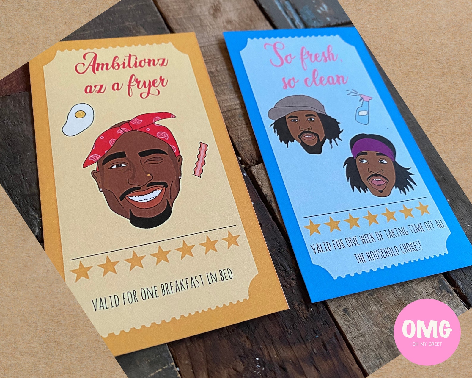 Rapper Coupons Funny Coupons Digital Printable Download | Etsy