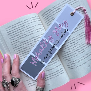 Marque-page moralement gris Fantasy | Romantisme | Livret | Cadeau Trope livresque | Cadeau pour les amateurs de livres | Ennemis aux amoureux | Romance sombre | Bookish