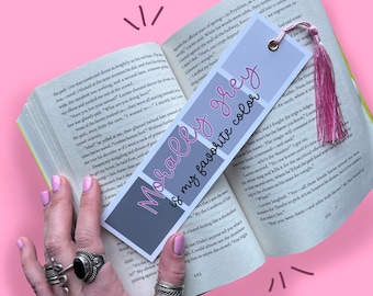 Morally Gray Bookmark Fantasy | Romantasy | Booktok | Bookish Trope Gift | Gift for Book Lover | Enemies to Lovers | Dark Romance | Bookish