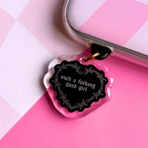 Romance Reader Kindle Charms | Bookish Gift | Dark Romance Reader | Kindle Smut Dirty Books | Spicy Books | BookTok | Zade Meadows Adeline image 6