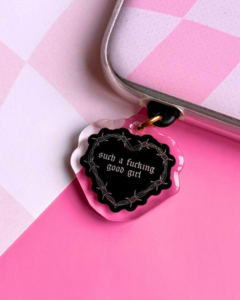 Romance Reader Kindle Charms | Bookish Gift | Dark Romance Reader | Kindle Smut Dirty Books | Spicy Books | BookTok | Zade Meadows Adeline image 6