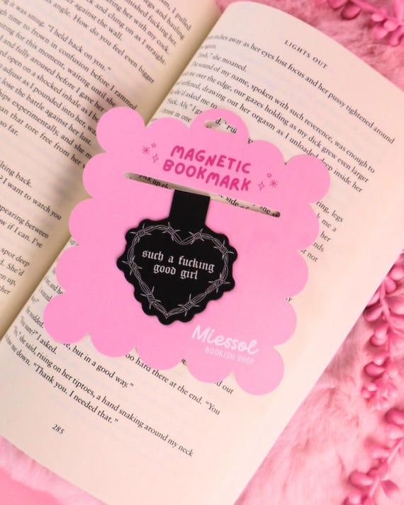 Such a Good Girl Magnetic Bookmark for Romance Readers
