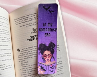 In my Romantasy Era Bookmark | Pink Purple Bookmark | Bookmark Coupon | Cute | Bookish Gift For Book Lover | Smut | Dark Romance | Bookish