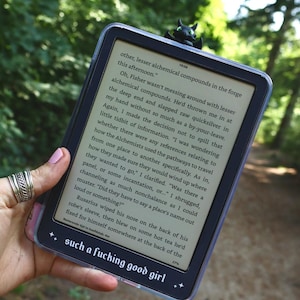 Such a Good Girl Dark Romance Kobo Kindle Skin and Insert | Bookish Gift | Reader | Smut Dirty Books | GoodGirl | Kobo Libra Color BookTok image 3