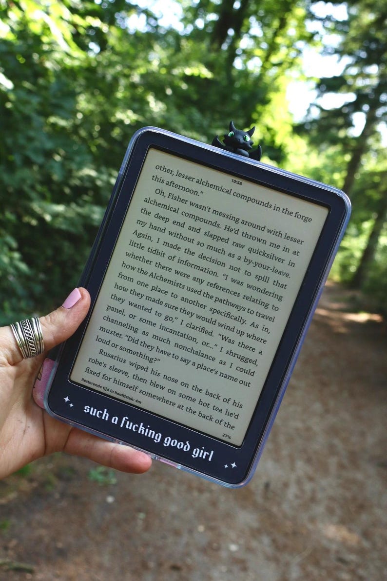 Such a Good Girl Dark Romance Kobo Kindle Skin and Insert | Bookish Gift | Reader | Smut Dirty Books | GoodGirl | Kobo Libra Color BookTok image 3