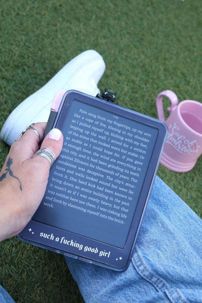 Such a Good Girl Dark Romance Kobo Kindle Skin and Insert | Bookish Gift | Reader | Smut Dirty Books | GoodGirl | Kobo Libra Color BookTok image 6