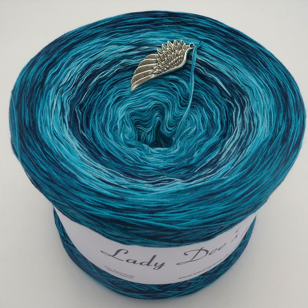 Golden Blue - 4 ply gradient yarn - Lady Dee´s Traumgarne Export