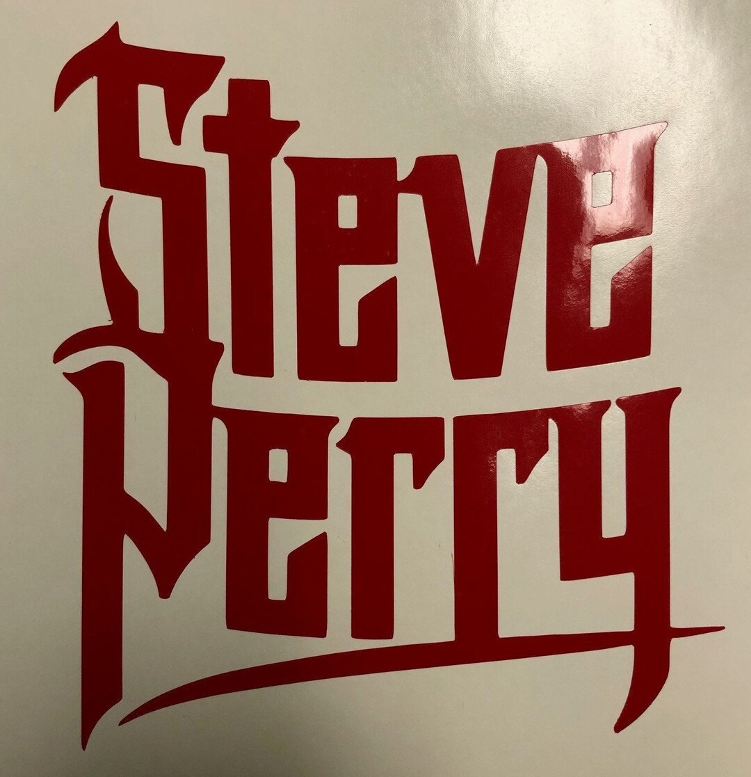 Steve Perry Car Decal Etsy