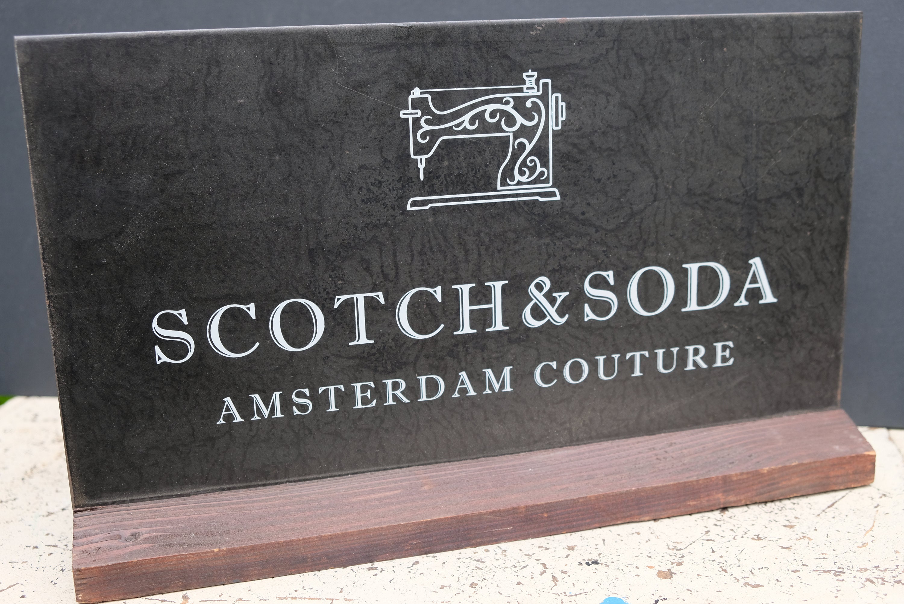 Scotch and Amsterdam Advertisement Logo - Etsy