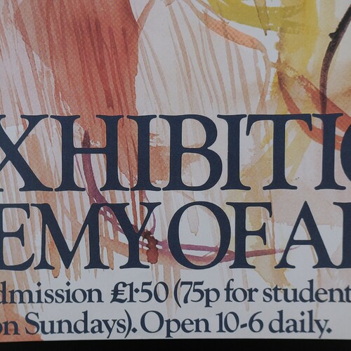 Summer Exhibition Royal Academy shops Exhibition poster