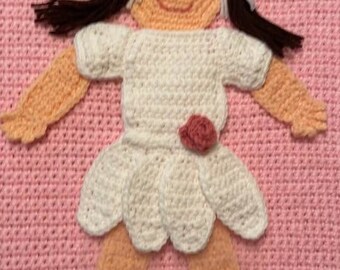 Vestir Muñeca, Patrón Vestido Pétalo Blanco PDF