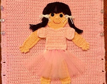 Vestido de muñeca, patrón de vestido tutú rosa solo PDF