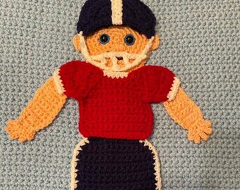 Vestir Muñeca, Conjunto de Fútbol Patrón PDF para descargar