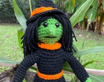 Muñeca Wanda la Bruja, descarga de patrón PDF
