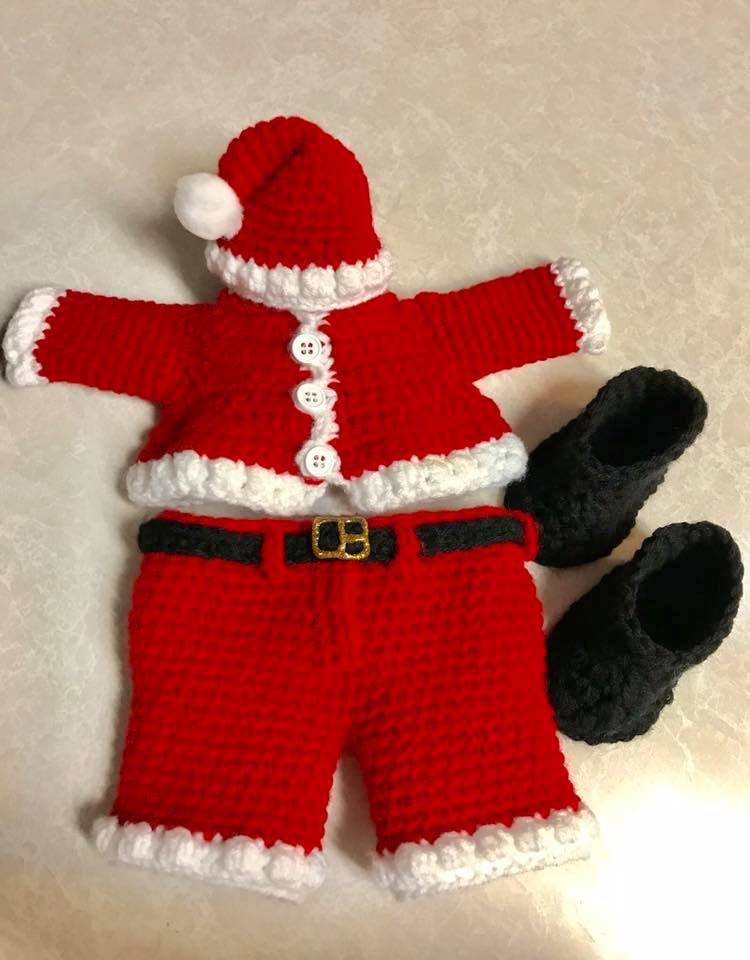 Geoffrey's Santa Suit. Pattern Download - Etsy