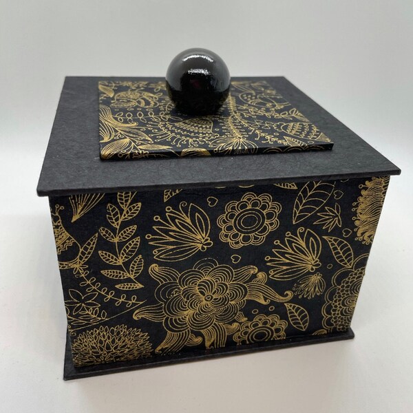 Decorative Paper Box Etsy