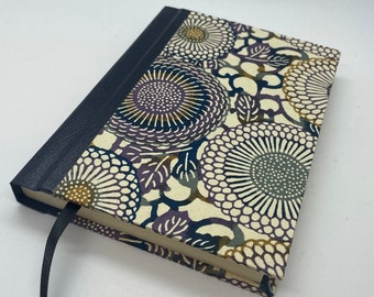 Handmade journal, notebook, diary, covered with Japanese Chiyogami paper