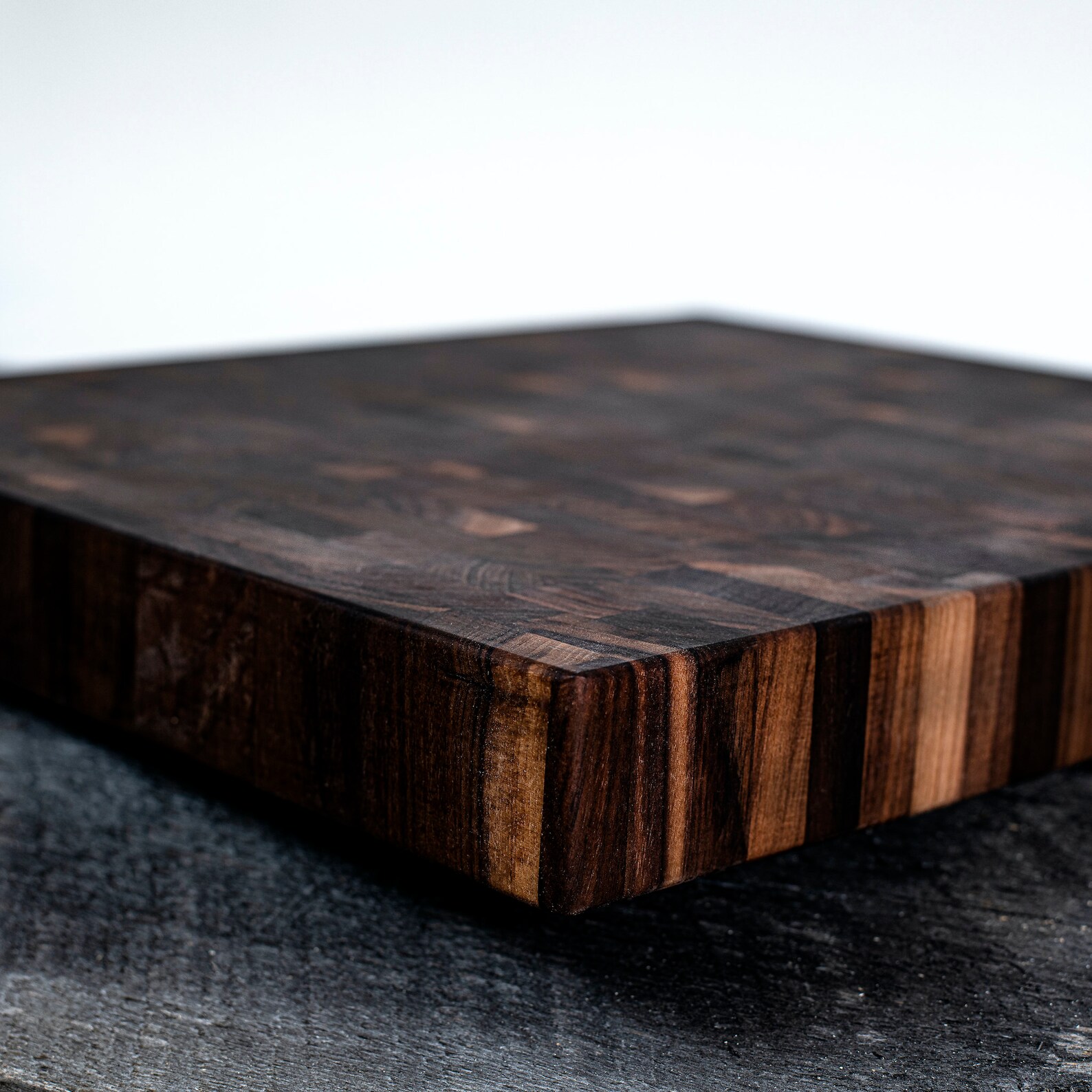 Black Walnut Butcher Block End Grain 16x18 Etsy