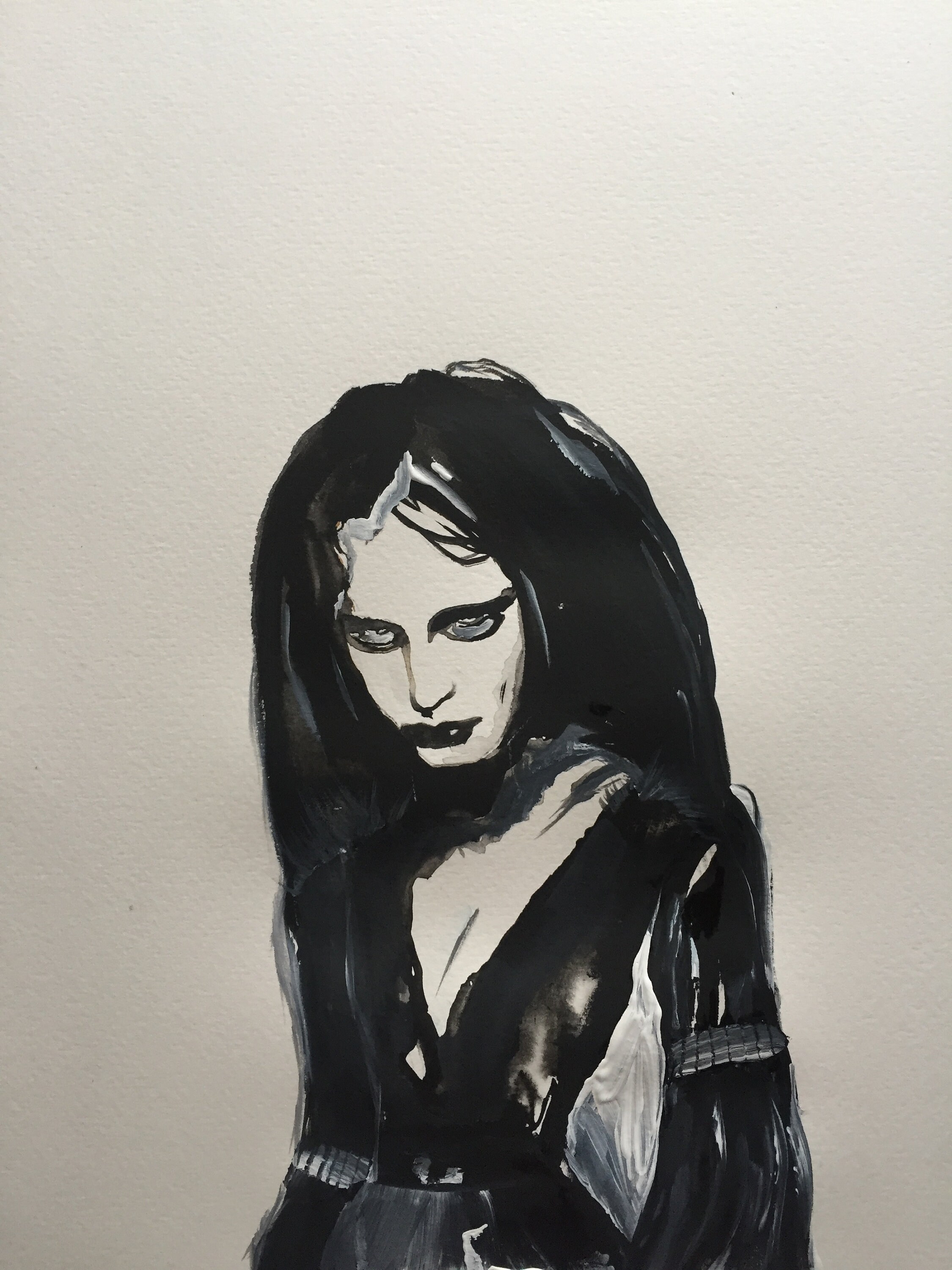 Painting Art & Collectibles Original Watercolor Acrylic Painting