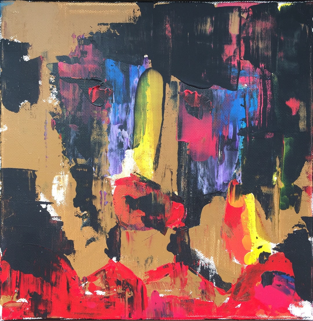 Acrylic Painting, Abstract Canvas Art, Original Acrylic Painting