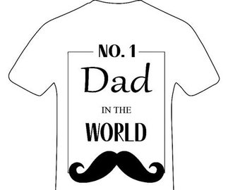 number 1 dad etsy