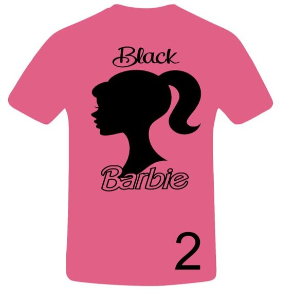 barbie black shirt