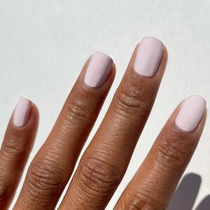 Light Pink Vegan Nail Polish - Lilac Lavender Nails - Whitney