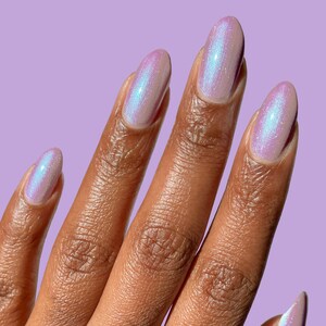 Lavender Shimmer Nail Polish - Cirque Colors Ohana